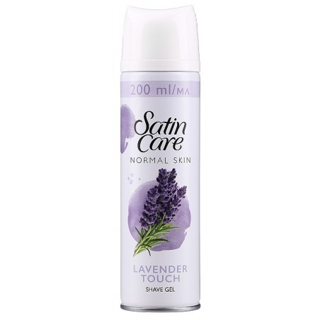 Satin Care Lawendowy Żel do Golenia dla Kobiet 200ml