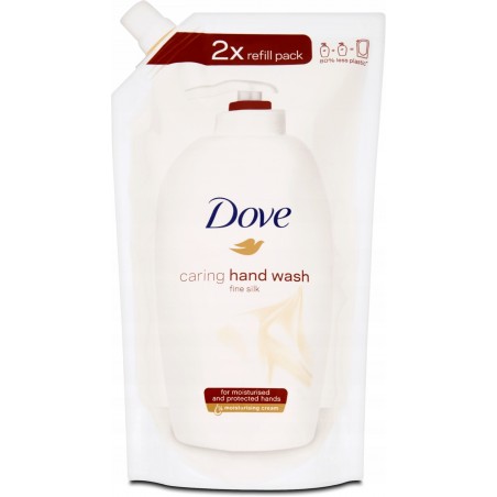 DOVE Fine Silk Kremowe Mydło w Płynie Zapas 500ml