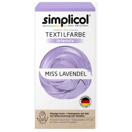 Simplicol Intensiv Barwnik do Tkanin Miss Lavendel 560g