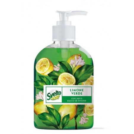 Svelto Płyn do Mycia Naczyń z Pompką Limone Verde 450ml
