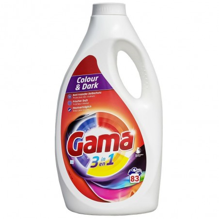 Gama Colour&Dark Żel do Prania 3w1 3,735l