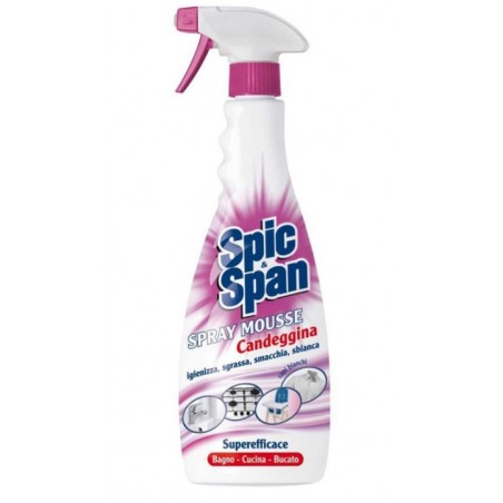 Spic Span Spray Mousse Pianka z Wybielaczem 750ml