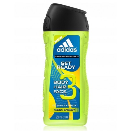Adidas Get Ready Żel pod Prysznic 3w1 Fresh Energy 250ml