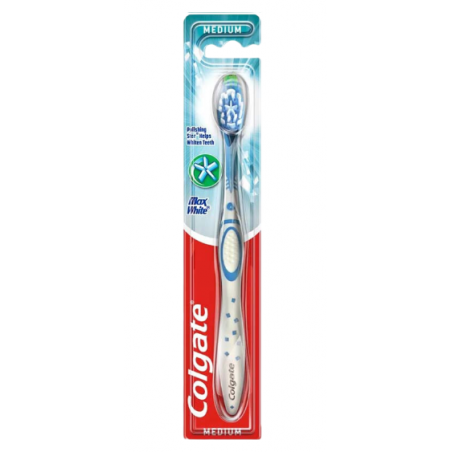 Colgate Max White Szczoteczka do Zębów Medium