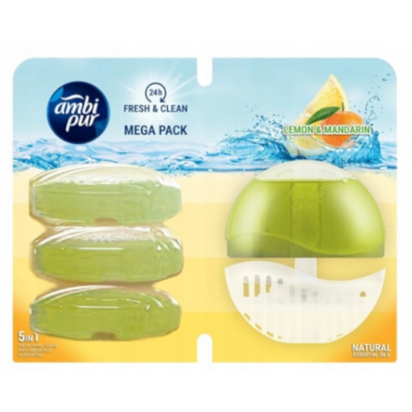 Ambi Pur Zawieszka do WC Lemon Mandarin Starter + 3x55ml