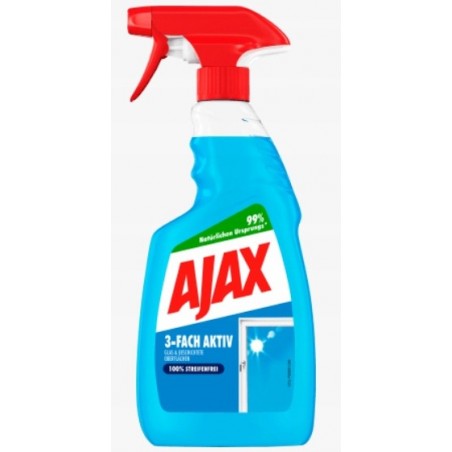 Ajax 3-Fach Aktiv Płyn do Mycia Okien Szyb 500ml