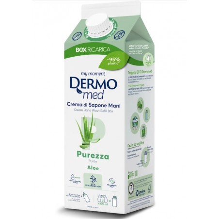 Dermomed Purezza Mydło w Płynie Aloes Zapas 900ml