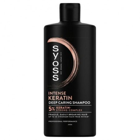Syoss Intense Keratin Szampon do Włosów 440ml