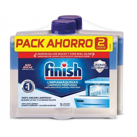 Finish Czyścik do Zmywarki 2x250ml