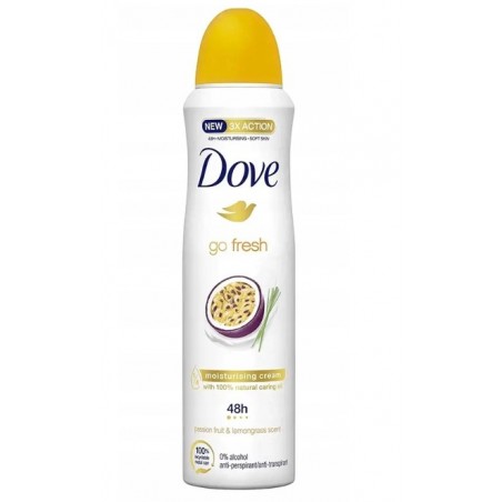 Dove Go Fresh Dezodorant Damski Passion Fruit Lemongrass 48h 200ml