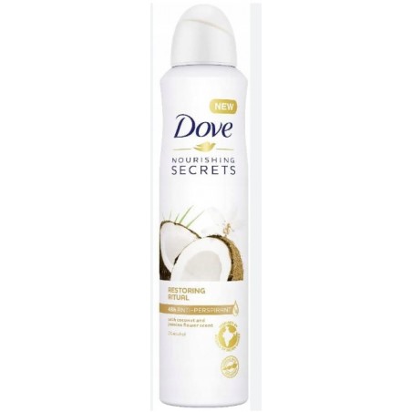 Dove Restoring Ritual Dezodorant Damski Coconut 250ml