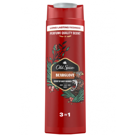 Old Spice Bearglove Żel pod Prysznic i Szampon 3w1 400ml