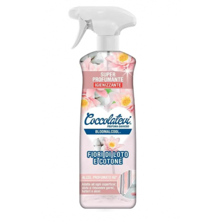 Coccolatevi Uniwersalny Środek Czyszczący z Alkoholem Fiori di Loto e Cotone 750ml