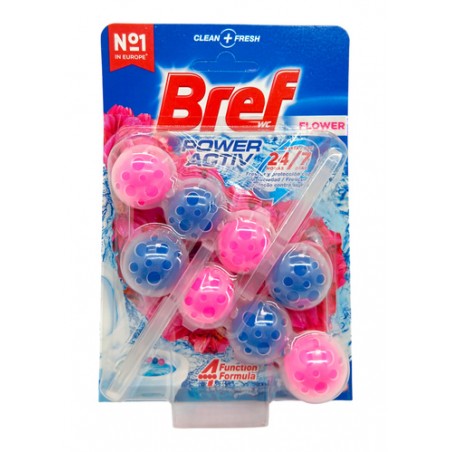 Bref Power Activ Kwiatowa Zawieszka do WC 2x50g
