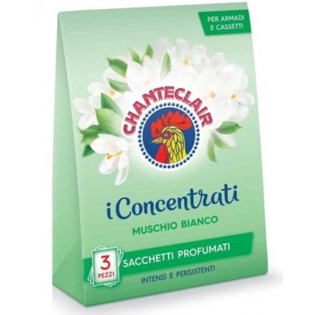 Chante Clair Saszetka Zapachowa Białe Piżmo 3 sztuki