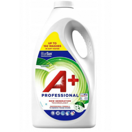 A+ Professional Żel do Prania Białych Tkanin 4,62l