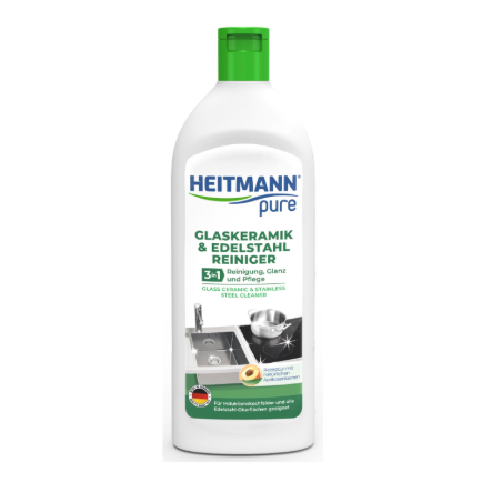 Heitmann Pure Mleczko do Płyt Ceramicznych i Stali 250ml