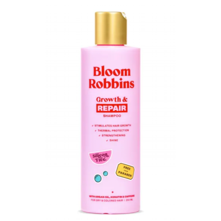 Bloom Robbins Growth & Repair Szampon do Włosów Suchych i Farbowanych 250 ml