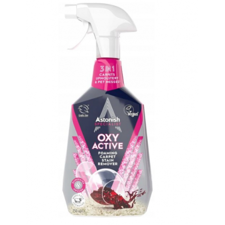 Astonish Oxy Active Odplamiacz do Dywanów 750 ml