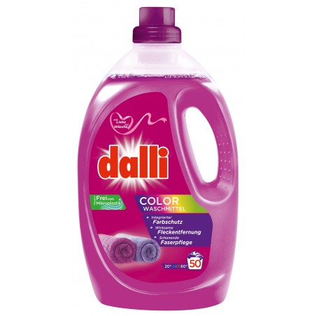 Dalli Color Żel do Prania Kolorowych Tkanin 2,75l