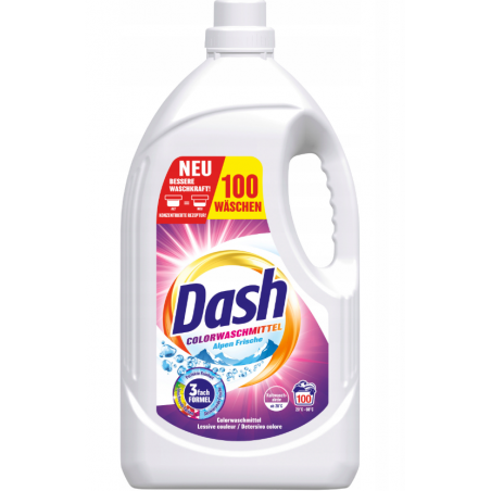 Dash Płyn do Prania Kolorowych Tkanin Alpen Frische 4,5l