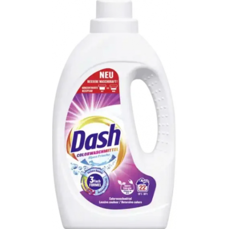 Dash Płyn do Prania Kolorowych Tkanin Alpen Frische 1,1l