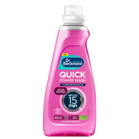 Dr. Beckmann Quick Power Wash Płyn do Krótkiego Prania Color 0,8l
