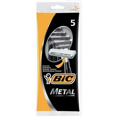Bic Metal Maszynki Jednorazowe 5 sztuk