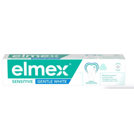 Elmex Sensitive Pasta do Zębów Wybielająca 75ml