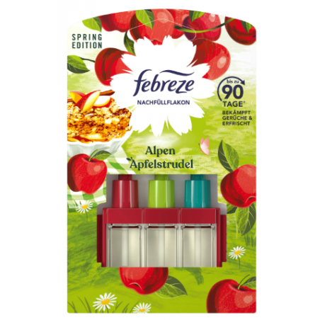 Febreze Alpen Apfelstrudel Wkład do Elektrycznego Odświeżacza Powietrza 20 ml