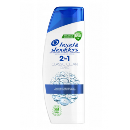 Head&Shoulders Classic Clean Szampon Przeciwłupieżowy 2w1 330ml