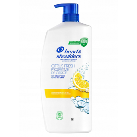 Head&Shoulders Citrus Fresh Szampon Przeciwłupieżowy 800ml