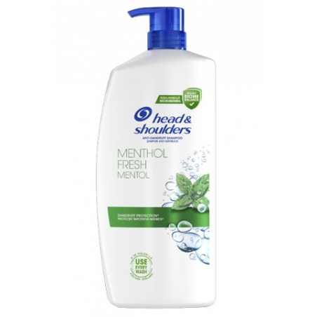 Head&Shoulders Menthol Fresh Szampon Przeciwłupieżowy 800ml