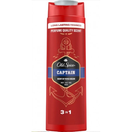 Old Spice Captain Żel pod Prysznic 3w1 400ml