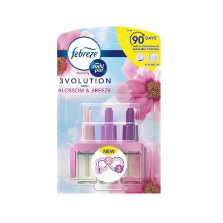 Febreze Blossom&Breeze Wkład do Elektrycznego Odświeżacza Powietrza 20 ml