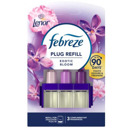 Febreze Exotic Bloom Wkład do Elektrycznego Odświeżacza Powietrza 20 ml