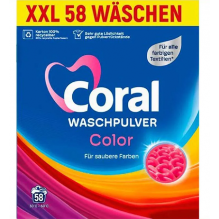 Coral Color Proszek do Prania 3,77kg