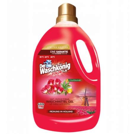 Der Waschkonig Color Żel do Prania Wiosenna Holandia 3,305l
