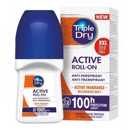 Triple Dry Active Roll-On Antyperspirant 50ml