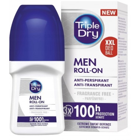 Triple Dry Men Roll-On Antyperspirant 50ml