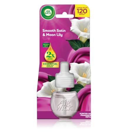 Air Wick Wkład do Elektrycznego Odświeżacza Powietrza Lilia Satyna 19ml