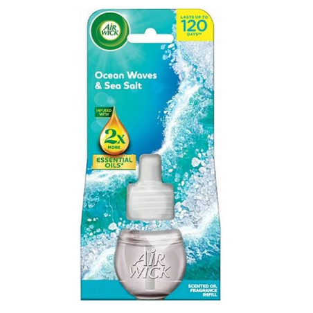 Air Wick Wkład do Elektrycznego Odświeżacza Powietrza Bryza Oceanu Sól Morska 19ml