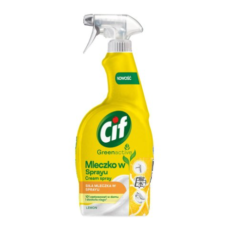 Cif Greenactive Mleczko w Sprayu Lemon 750ml