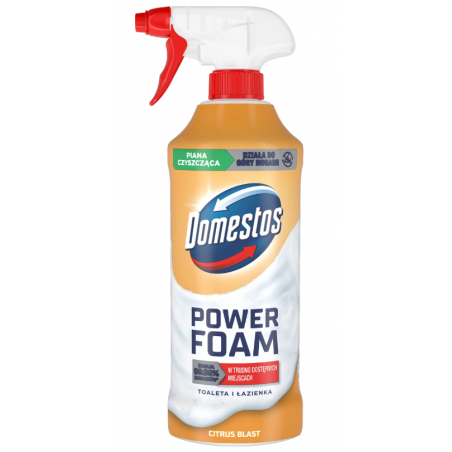 Domestos Piana Czyszcząca do Toalet i Łazienek Citrus Blast 435ml