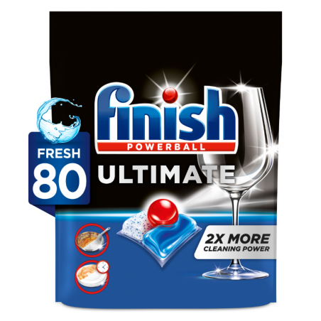 Finish Powerball Ultimate Kapsułki do Zmywarki 80szt