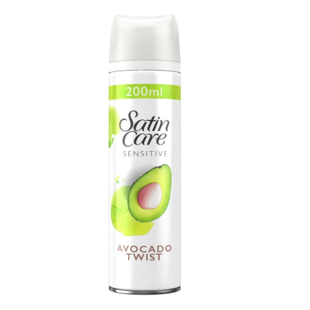 Satin Care Sensitive Żel do Golenia Avocado Twist 200ml