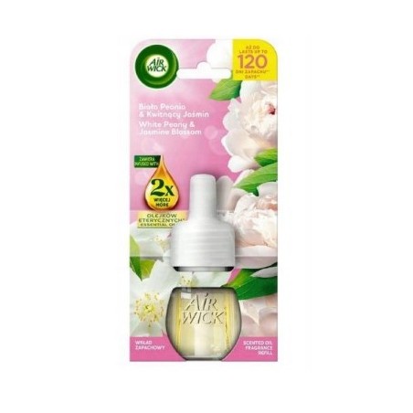 Air Wick Wkład do Elektrycznego Odświeżacza Powietrza Peonia Jaśmin 19ml