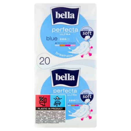 Bella Perfecta Ultra Blue Podpaski Higieniczne 20 sztuk