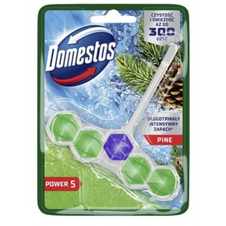 Domestos Power 5 Zawieszki do WC Pine 1 sztuka