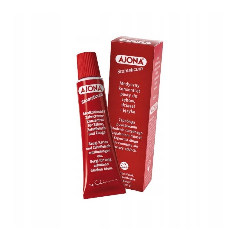 AJONA Lecznicza Pasta do Zębów Dziąseł 25ml DE